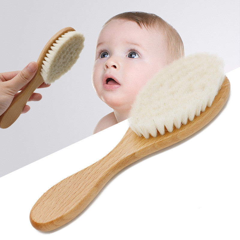 Discover the Benefits of the Solid Wood Baby Shampoo Wool Brush